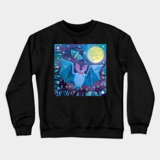 Bat and Moth Crewneck Sweatshirt